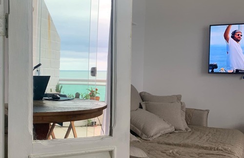 Caravelas Apartment | Flat Praia das Caravelas-Amazing sea view!