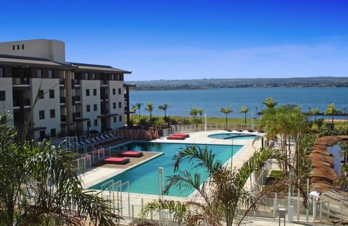 Smin Resort | Flat Romântico A Beira Lago
