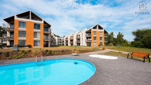 Krynica Morska Apartment | Flatbook Apartamenty - Krynica Morska Enklawa z basenem przy Zalewie Wiślanym