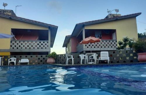 Pilar House | Flats no FORTE 200m praia ar piscinas até 8 pessoas portaria 24H