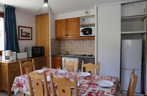 Aussois Apartment | Floor -1, terrace, tv, ski locker, 41m², Aussois