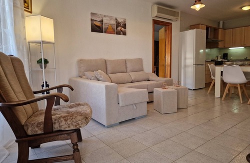 Riumar Ski Chalet | "Flora"@MARISOL: 400m to the beach, private pool, A/C, WiFi, dog beach