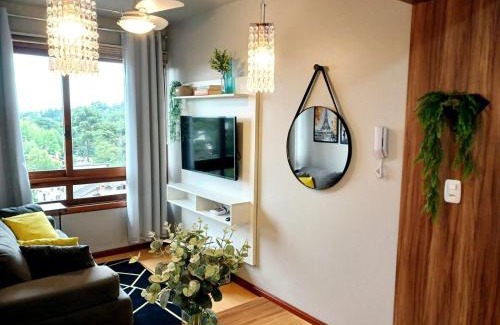 Bairro Lago Negro Apartment | Follow Gramado - Apartment, walk everywhere! View! Smart TV! Air conditioning!