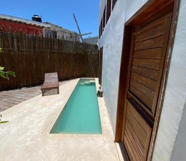 Isla Holbox House | For Large group, UP TO 10 people Entire Space Rental 3 lodges with private pools
