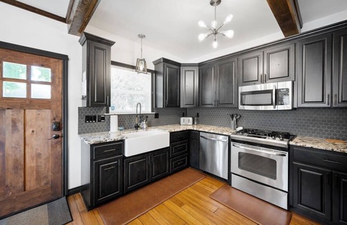 Coeur d'Alene House | Forest Chateau | Updated Downtown Stunner