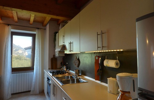 Fornico Apartment | Fornico House 9, quiet location and phenomenal lake view from the terrace