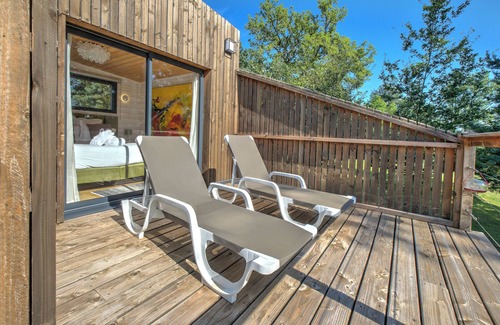 Saint-Felix-de-Reillac-et-Mortemart Cottage | Inn 'Lodge Bruyère' with Private Pool, Wi-Fi and Air Conditioning