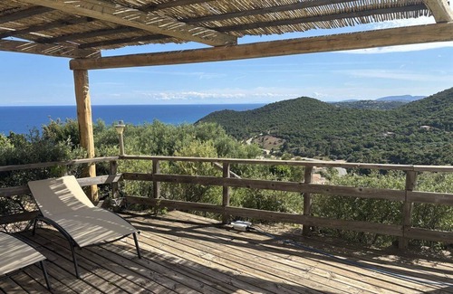 Pinarellu Apartment | CAROLE F2-POOL-SEA VIEW-3 *