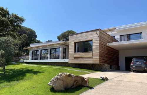Cirendinu Villa | M1 Villa splendide de haut standing 12 pers, piscine chauffée, vue mer