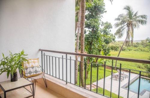 Nerul Apartment | Frangipani 4BR with Pool & Field View