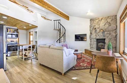 Fraser Condo | Fraser Mountain Escape w/Fireplace & Deck!