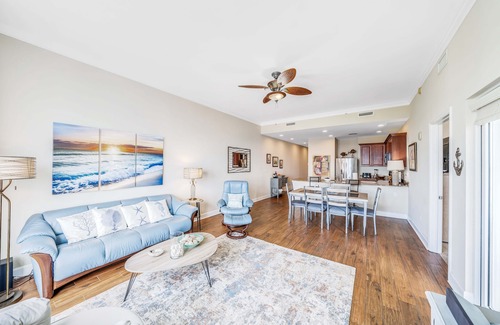 Upper Grand Lagoon Condo | FREE Daily Golf! Reflections 805 Amazing Top Floor View, Resort Pool, Hot Tub