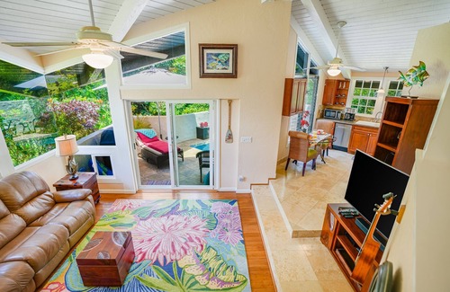 Princeville Cottage | Free standing cottage, providing a lot of privacy. Low traffic around property.