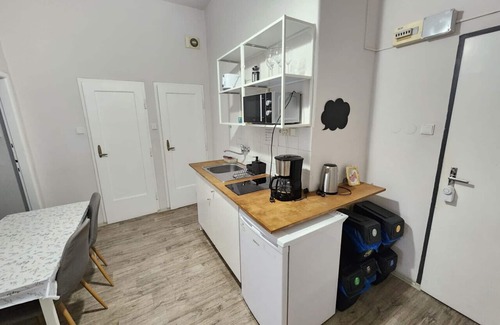 Zizkov Apartment | Fresh flat by tram Zizkov sleeps 6