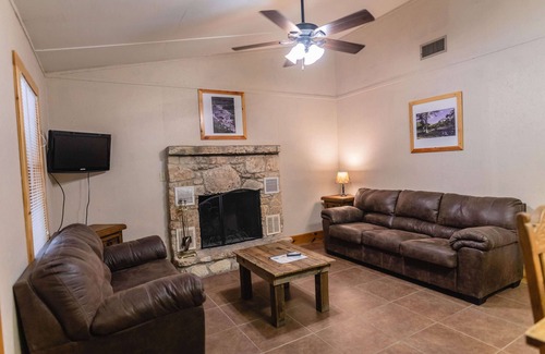 Sabinal Cabin | Frio Country Resort - Within walking distance to the Frio River!