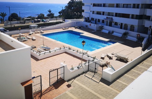 La Parata Apartment | Front line, 2nd floor apartment with seaviews & private parking