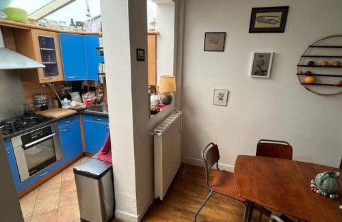 Amerique House | full equipped house with a little private garden in Paris ! 19th arrondissement