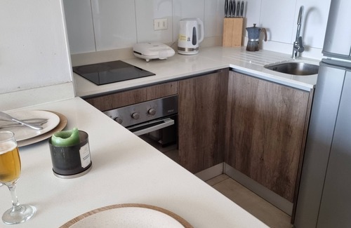 Santiago Apartment | Fully-equipped 1BR/1BA Family Apartment near Downtown Santiago Wifi - Gym