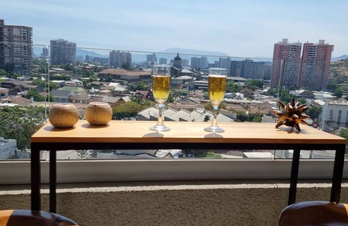 Santiago Apartment | Fully-equipped 1BR/1BA Family Apartment near Downtown Santiago Wifi - Gym
