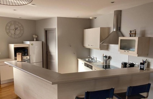 Agon-Coutainville Apartment | Fully renovated apartment in the center of Coutainville with elevator