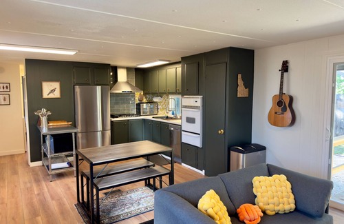 Boise House | FULLY Renovated Riverfront Oasis with Private Yard right on the Boise River!