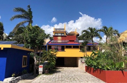 Akumal Villa | Funky and eclectic! Comfortable and private villa, perfect for large groups!