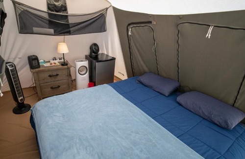 Moab South Valley Other | FunStays Glamping Setup Tent in RV Park #1 OK-T1