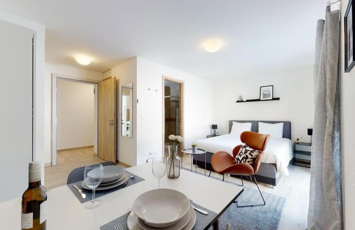 Aigle Apartment | Furnished Studio #206 - Swiss Resort Aigle