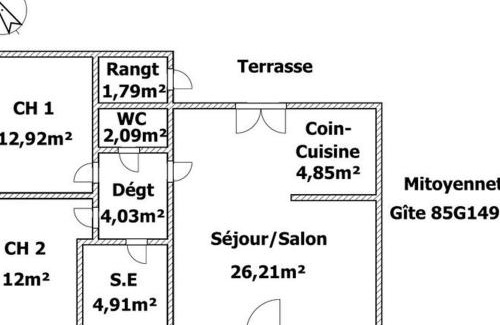 Vaire House | Gîte authentique avec cheminée, terrasse privée, accessible PMR, pêche et activités ULM - Vendée - FR-1-426-431
