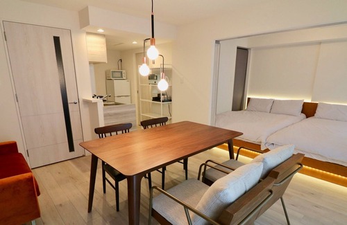 Kita Ward Apartment | GAI 105 Scandinavian style room Max 4 people - Grand Success Aso I 105 / Sapporo Hokkaidō