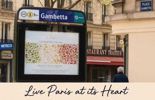 20th Arrondissement Apartment | GAMBETTA résidences hôtel Paris centre
