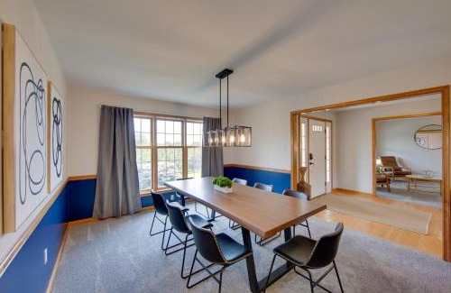 Hummelstown House | Game Room and Covered Patio Hummelstown Hideaway
