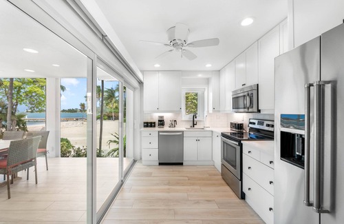 Rum Point House | Gardens of the Kai #6: Two-Story Beachfront Villa w/Shared Pool; Walk to Rum Point Club + Kaibo