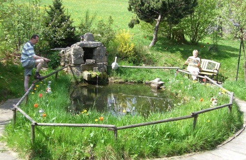 Bischofsgruen Cottage | Gasthof Hammerschmiede - double room, shower, WC