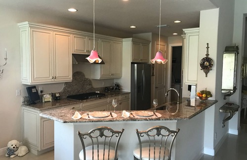 Bonita Springs House | Gated Community Near Beach - Heated Pool with Lake View - Pet Friendly