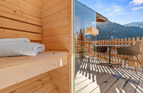 Kublis Apartment | Gemütliches Chalet mit privater Sauna und schöner Aussicht