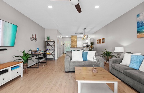 Miramar Beach House | Gem Beach House Steps to Beach & Pool + Optional Golf Cart
