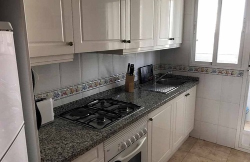 Cabo de las Huertas Apartment | Genial Apartamento frente al Mar en Urbanización Completa (piscina, jardín etc)