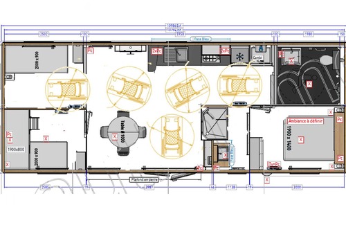 La Romieu House | Gers - Mobil PMR 3 Chambres Grand Confort