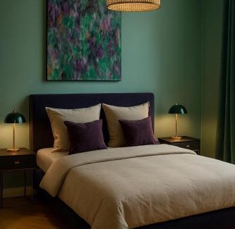 Offenbach am Main Apartment | Geschmackvolle Design Wohnung - 15 min Airport & Parkplatz