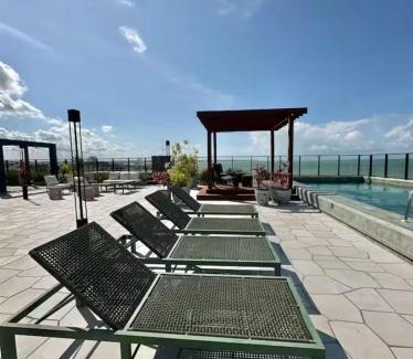 Jardim Oceania Apartment | Get Sense 208 · Flat beira mar, pé na areia Caribessa Get Sense