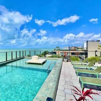 Jardim Oceania Apartment | Get Sense 208 · Flat beira mar, pé na areia Caribessa Get Sense