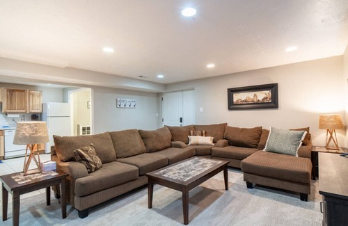 Provo House | Get together with family and enjoy the outdoors in this spacious, comfortable home in Utah Valley.