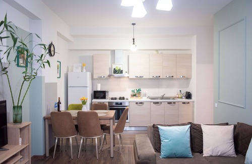 Saburtalo Apartment | GG Home – Homely 2BR on 16th Floor for Families