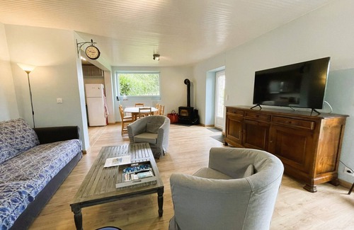 Tregunc Cottage | Gîte 7 people - 2 swimming pools (1 with telescopic dome) - The beach on foot