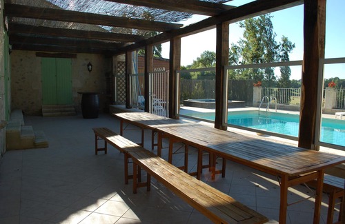 Saint-Meard-de-Gurcon Cottage | Gite 8/12 pers swimming pool + spa between Dordogne and Gironde
