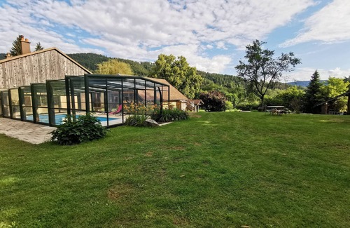 Gerbamont Ski Chalet | Gite de la Bourbatte - Spa Sauna Piscine - 10p - 15 min Gerardmer & La Bresse