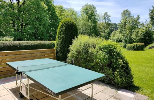 Foncine-le-Haut Apartment | Gîte Rosier n ° 1805Bis Haut-Jura with Spa sauna, located on the garden level