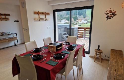 Rupt-sur-Moselle Apartment | Gite spa atypique, Vosges, chez Bubu, école rénovée bain nordique et nature