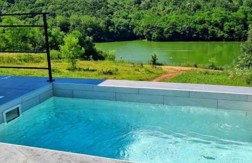 Belgrade Other | Glamping A frame lake Heated pool